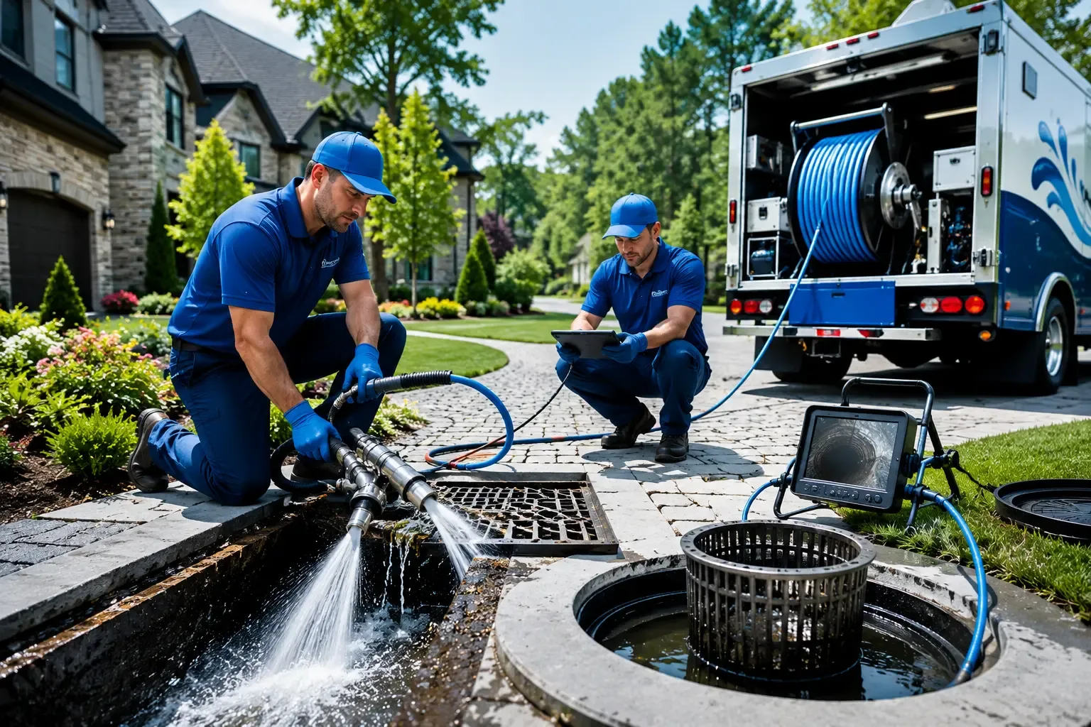Local outdoor drain cleaning professionals in Oxford, ME